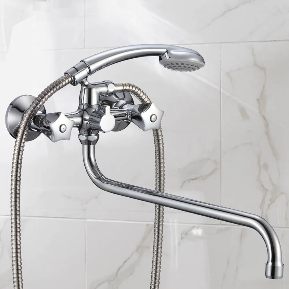 Смеситель для ванны WesnaArt KAMILA KAM16-322-23241, хром