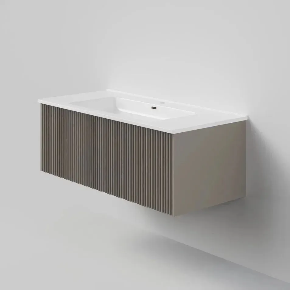 Тумба под раковину подвесная La Fenice Terra FNC-01-TER-C-100, бежевая