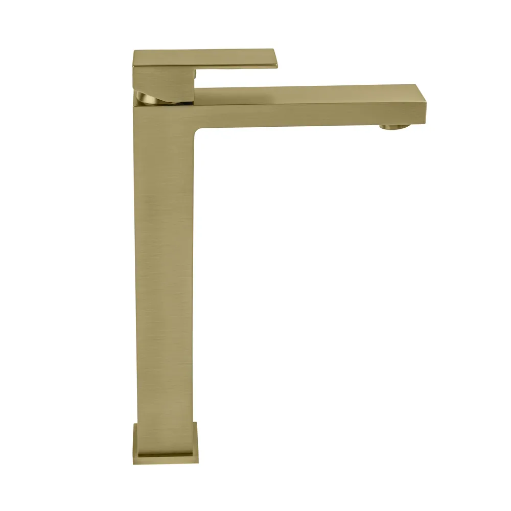 Смеситель для раковины высокий FILARETE Fing FL6040MG, матовое золото