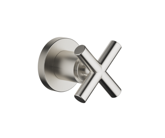 Вентиль Dornbracht Tara, запорный, 1/2", платина сатинированная (Satin Platinum) (36.607.892.06)