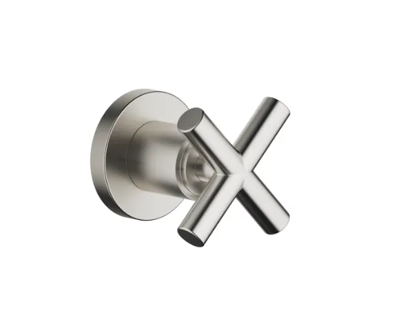 Вентиль Dornbracht Tara, запорный, 1/2", платина сатинированная (Satin Platinum) (36.607.892.06)