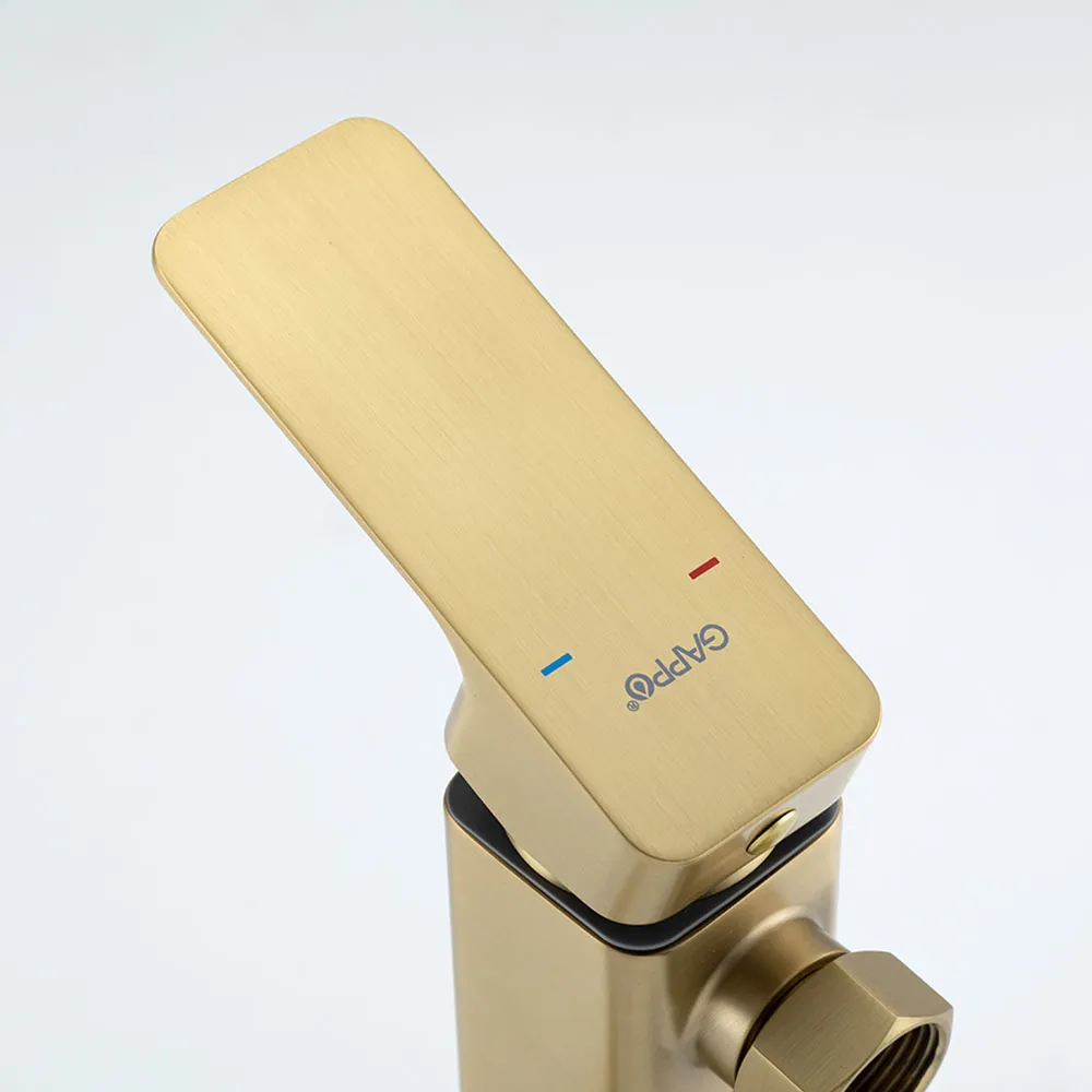 Душевая система GAPPO G2418-23, золотой сатин