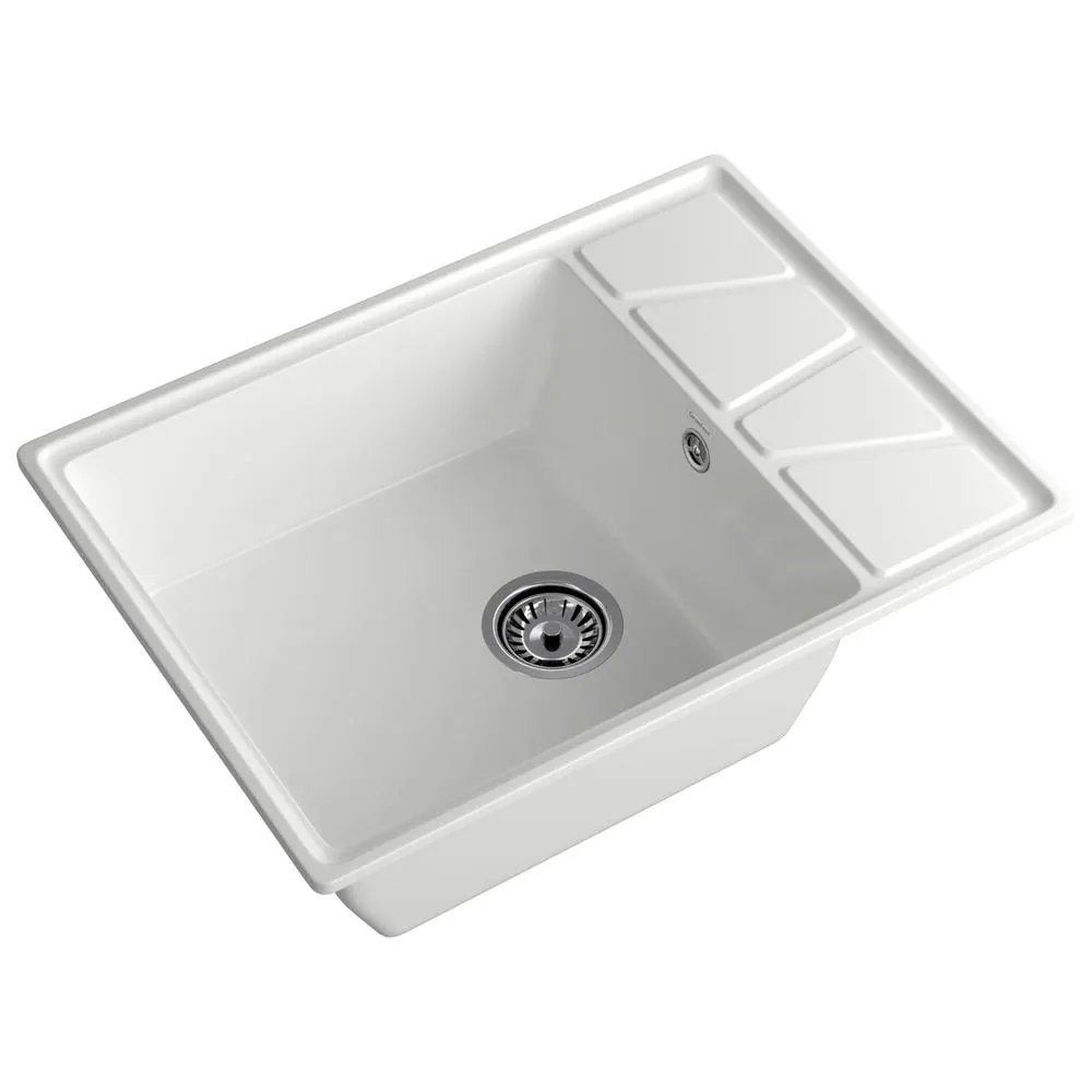 Кухонная мойка GranFest VERTEX 680L, иней