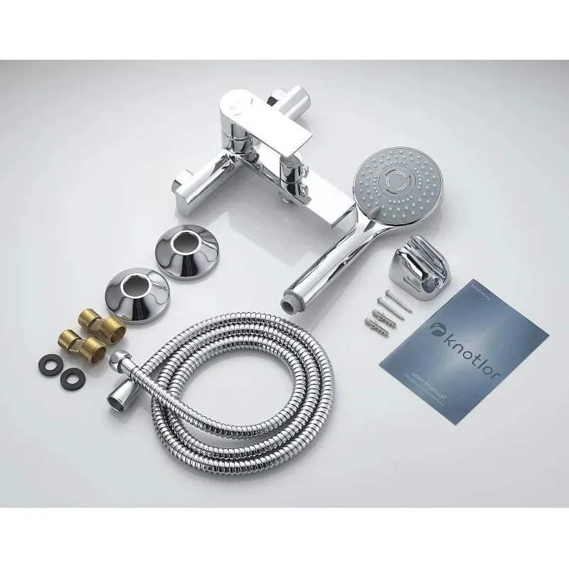 Смеситель для ванны Knotlor KN-32, хром