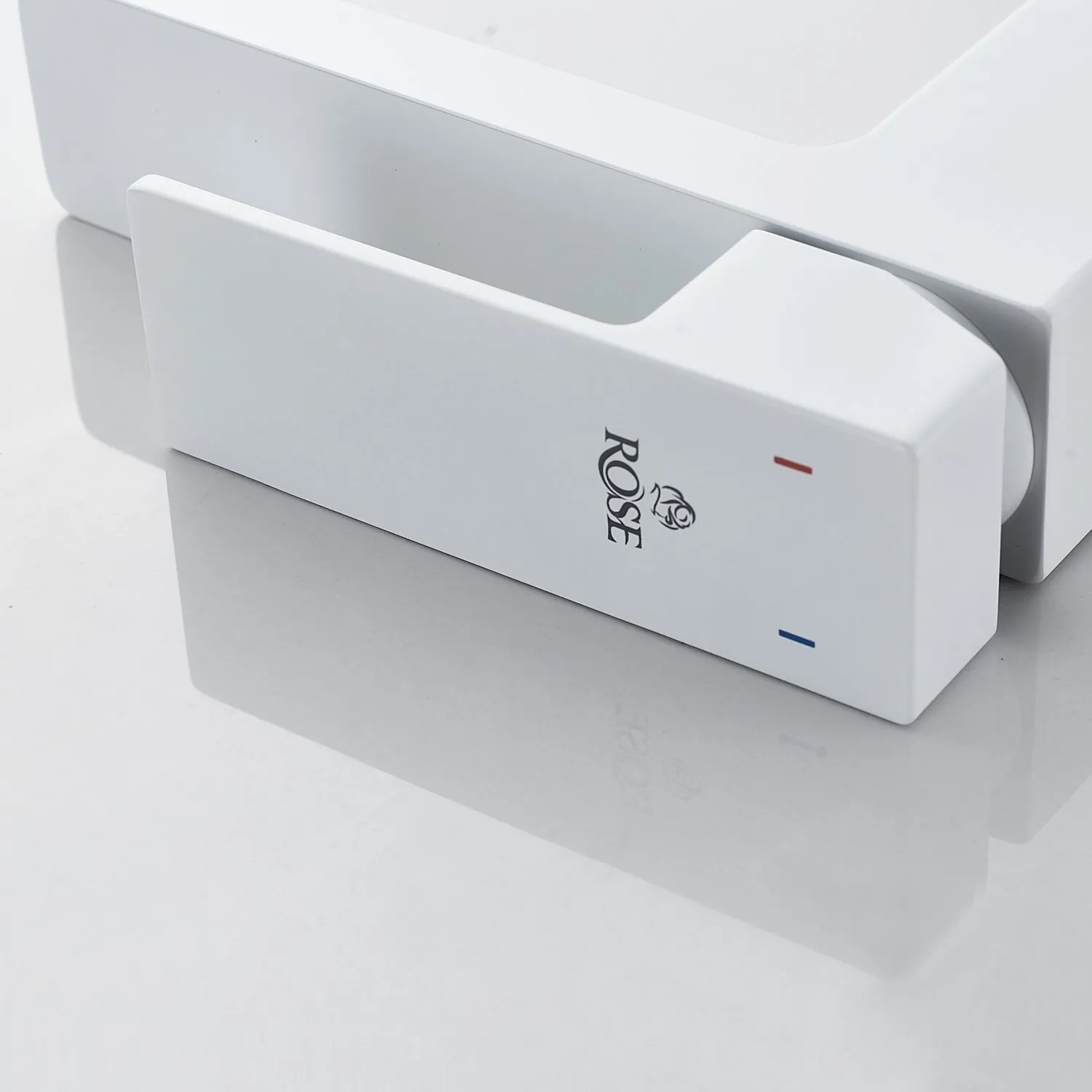 Смеситель для раковины Rose R1801C-1, белый