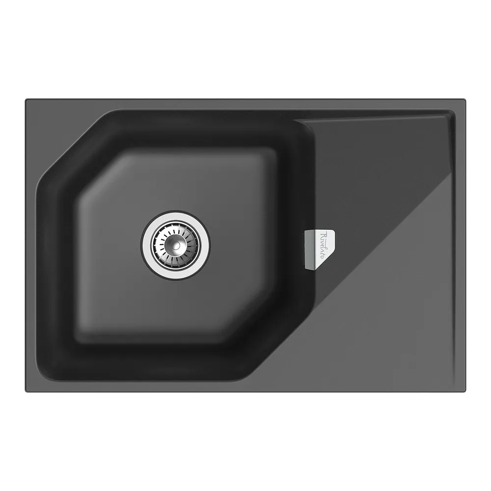 Кухонная мойка Rivelato LOCUS LS-75, антрацит