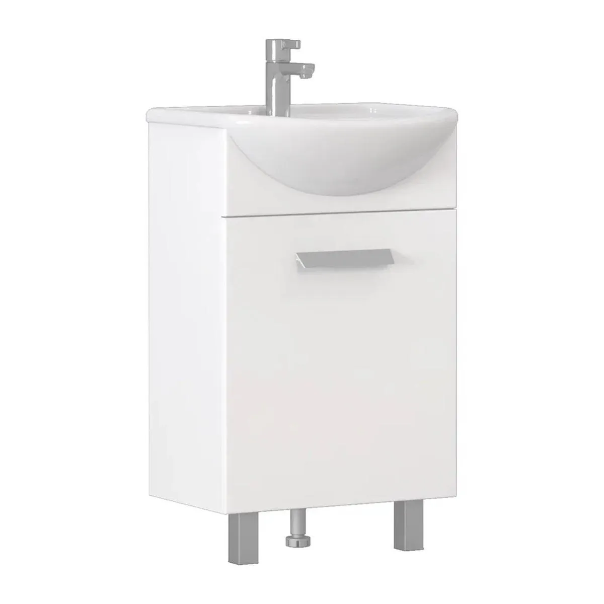 Тумба с раковиной напольная VIGO Hoska 228, 50 см