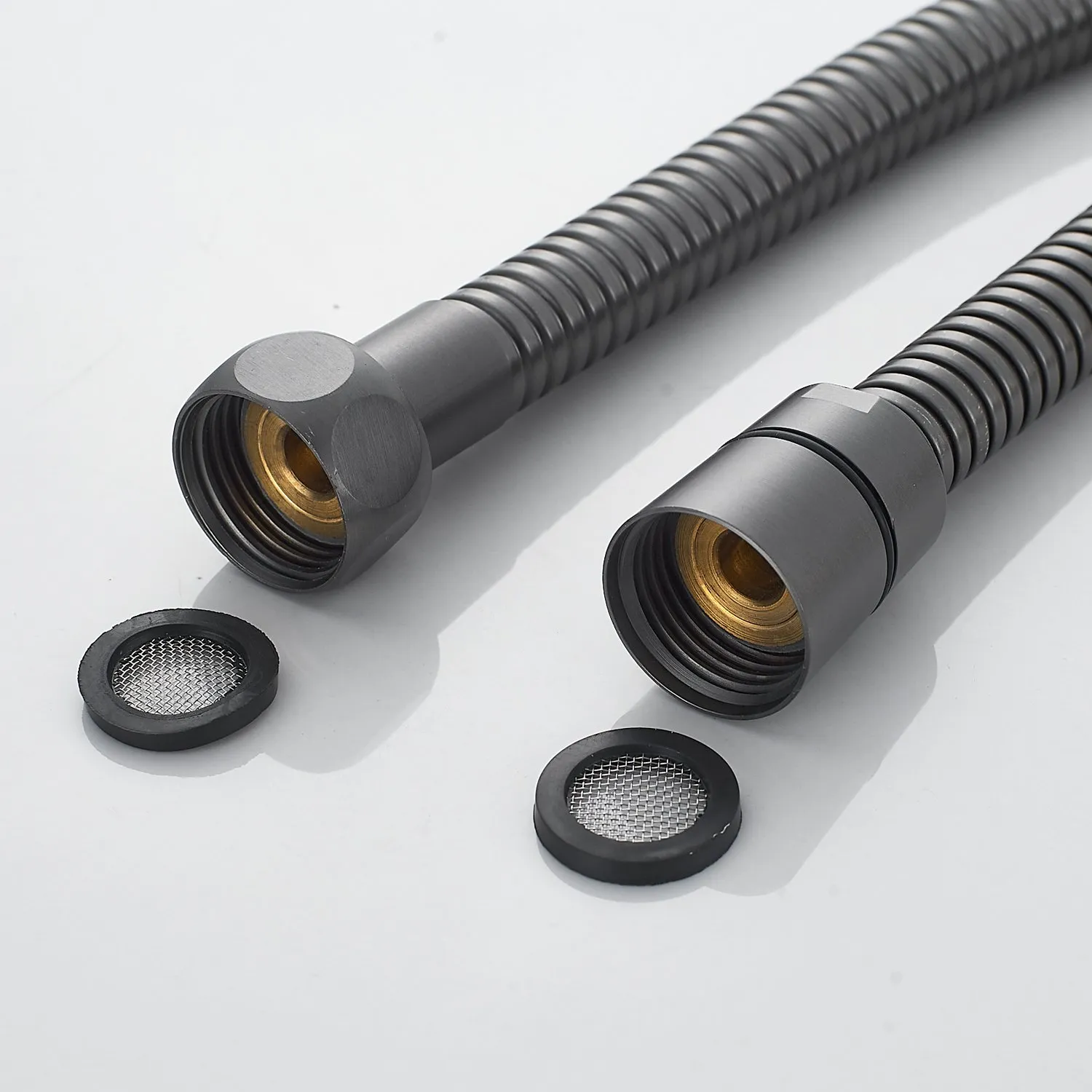 Душевая система Raffine F3696T, оружейная сталь