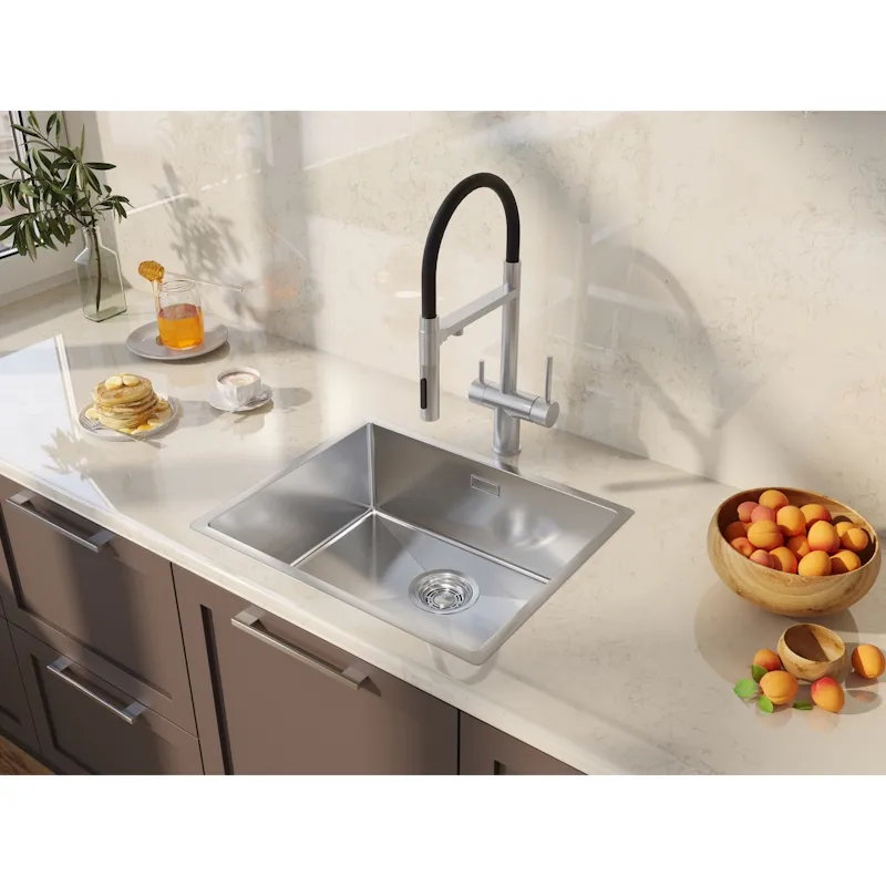 Кухонная мойка Grandex Aqua Proline 504174, сатин