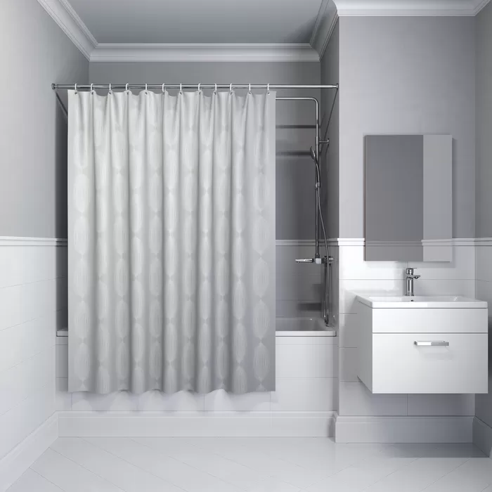 Штора для ванной IDDIS 200x180 см, Полиэстер (BD05P18i11)