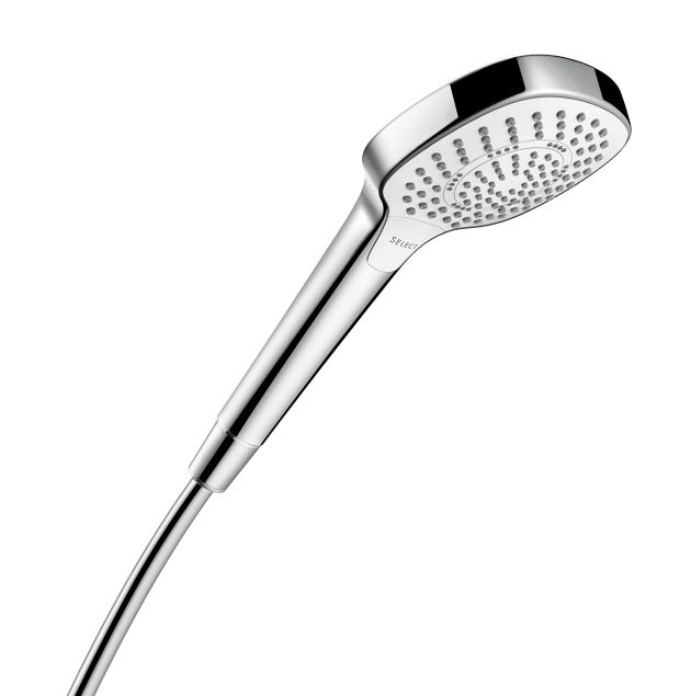 Ручной душ Hansgrohe Croma 110 Select E Multi Hand Shower бел/хром (26810400)