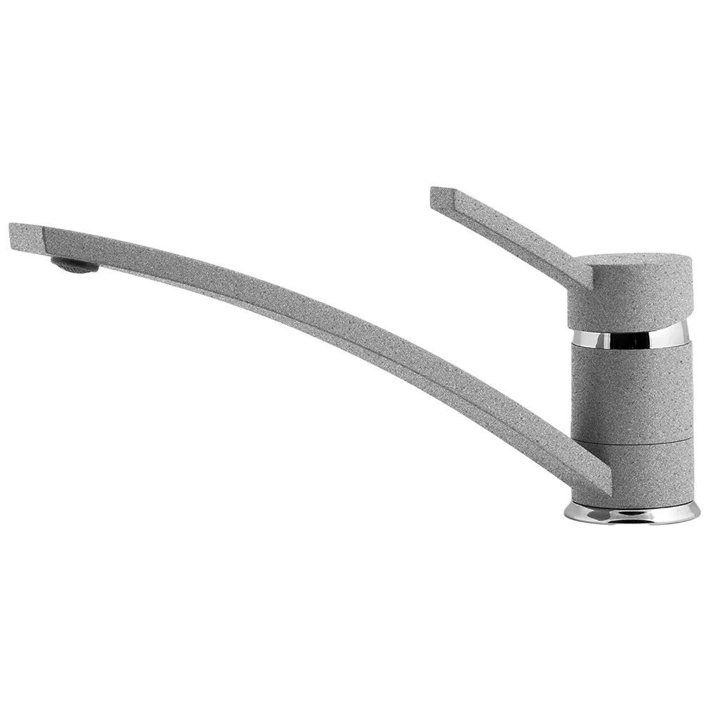 Смеситель для кухни GranFest 1724, серый