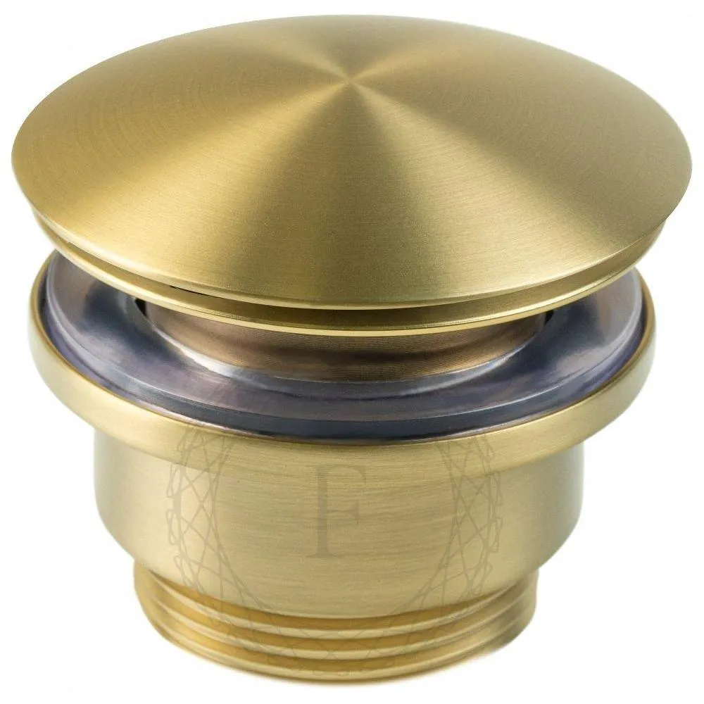 Донный клапан для раковины FILARETE FL75MG, матовое золото