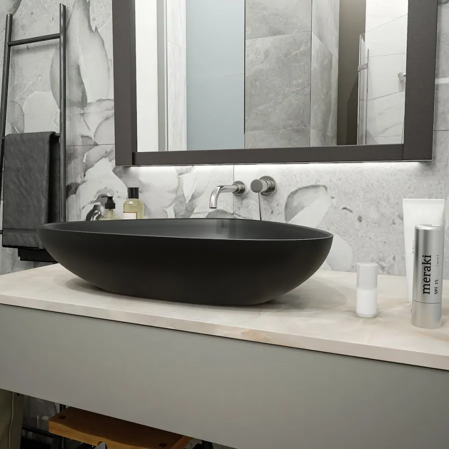 Раковина чаша Maretti EL13NS56-560, черная