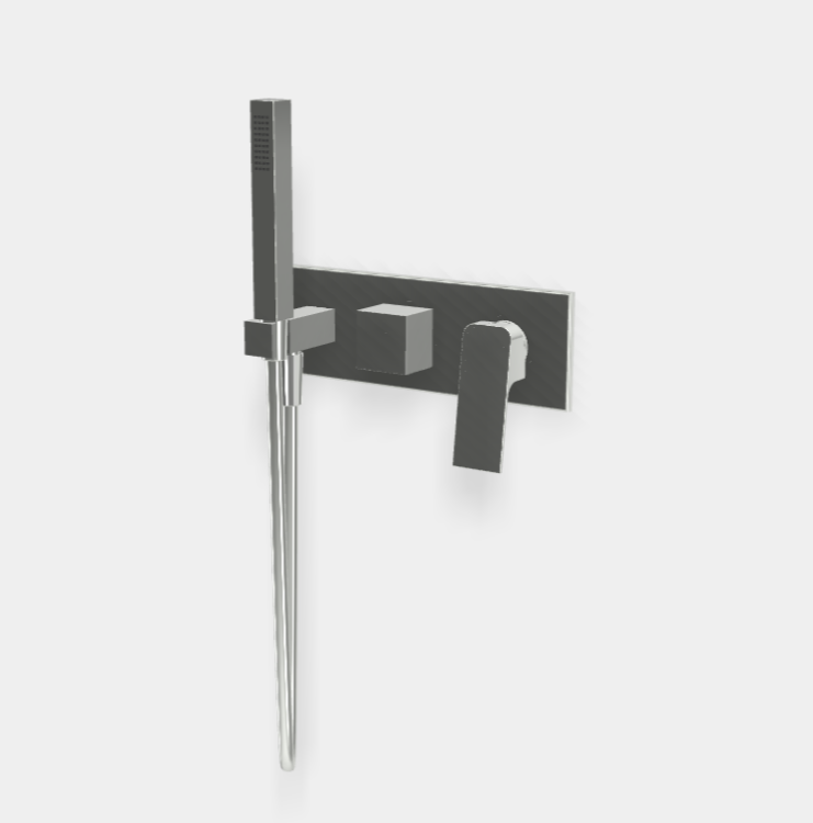 Смеситель для душа Fima Carlo Frattini Fit, на 2 потребителя, хром (F3399WX2CR)