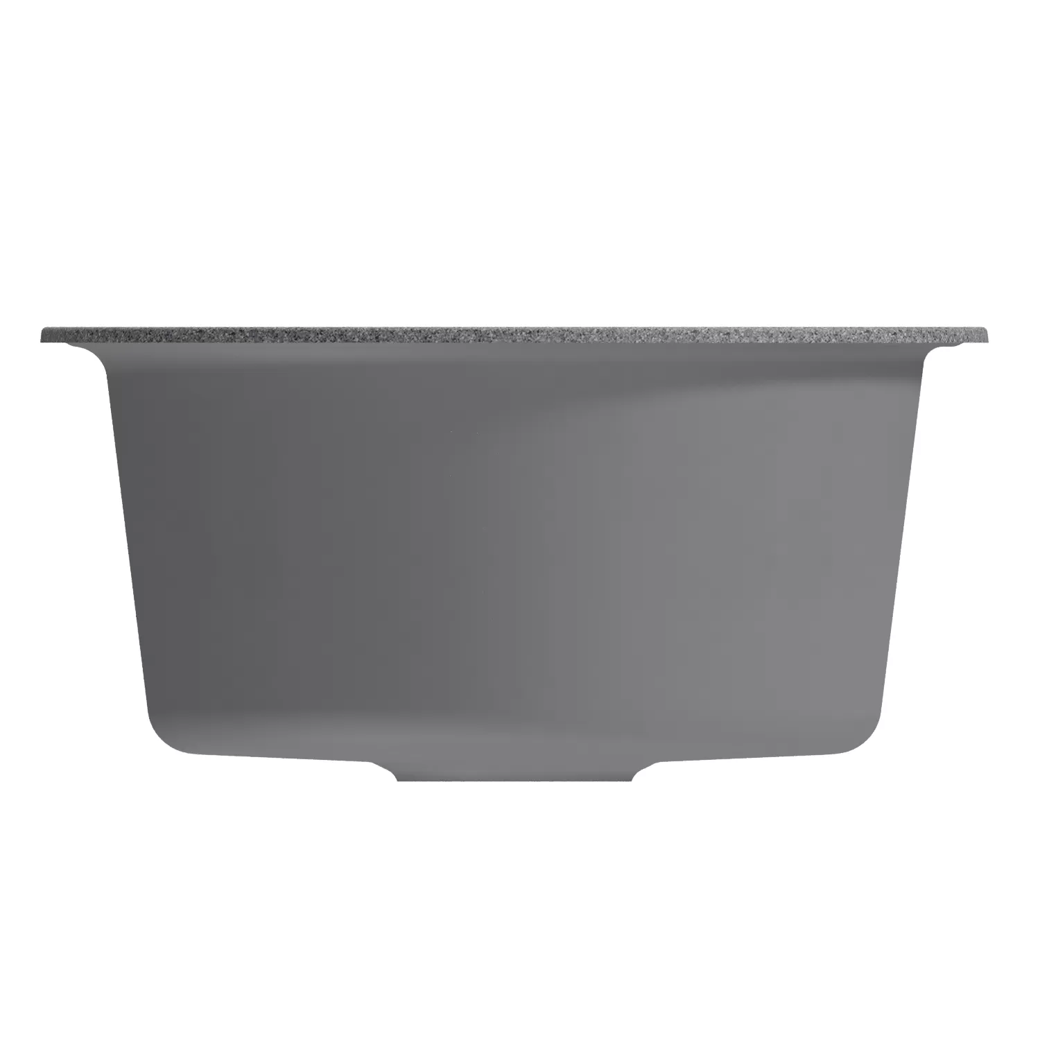 Мойкa MIXLINE ML-GM12 круглая  темно-серая (309) 480мм (глуб. чаши 210) NEW (551834)