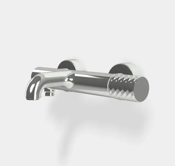 Смеситель для ванны и душа Fima Carlo Frattini Spillo Tech, G Collection, хром (F3034T/1NGCR)