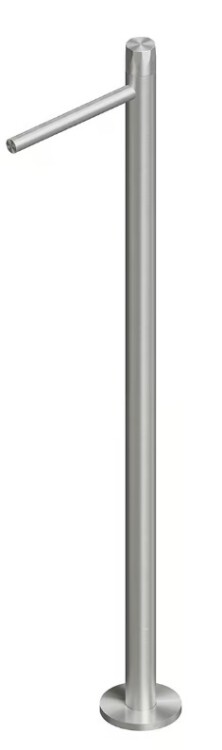 Смеситель для раковины Quadro design HB, сталь брашированная (15 05/1 AS)