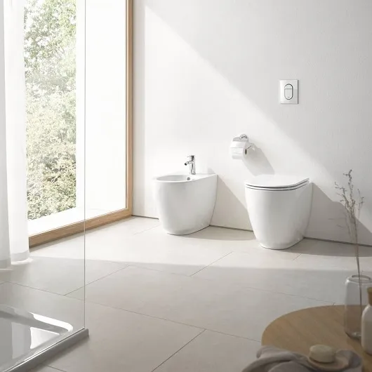 Сиденье с крышкой для унитаза Grohe Essence альпийский белый (39577000)