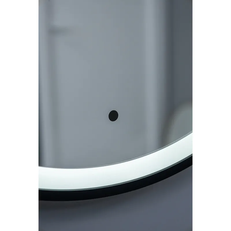 Зеркало Silver Mirrors Делуна/Deluna D600 TX (алюм. профиль, цвет черный, бесконтактный сенсор)