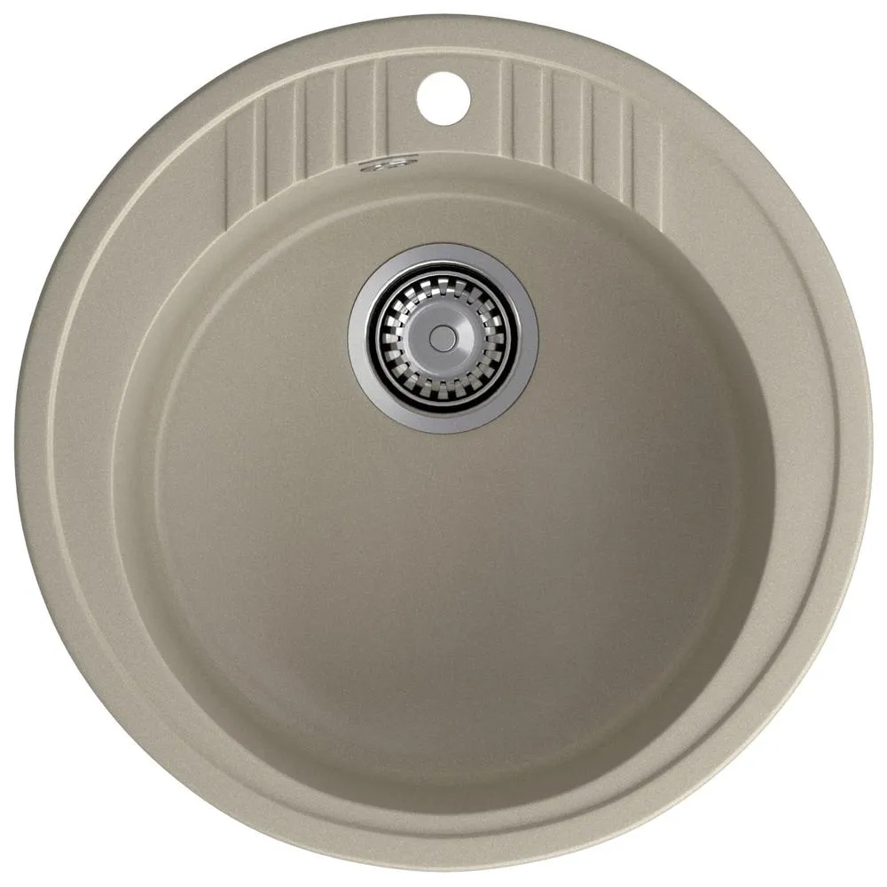 Кухонная мойка GranFest RONDO 520, топаз