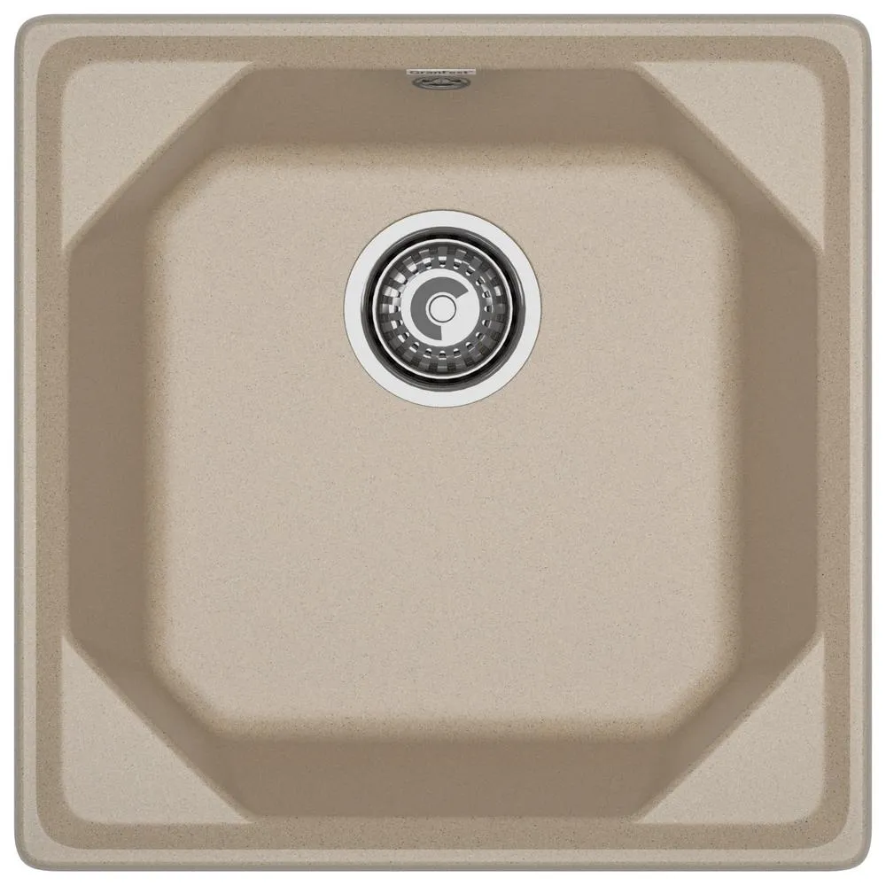 Кухонная мойка GranFest UNIQUE 500, песочный