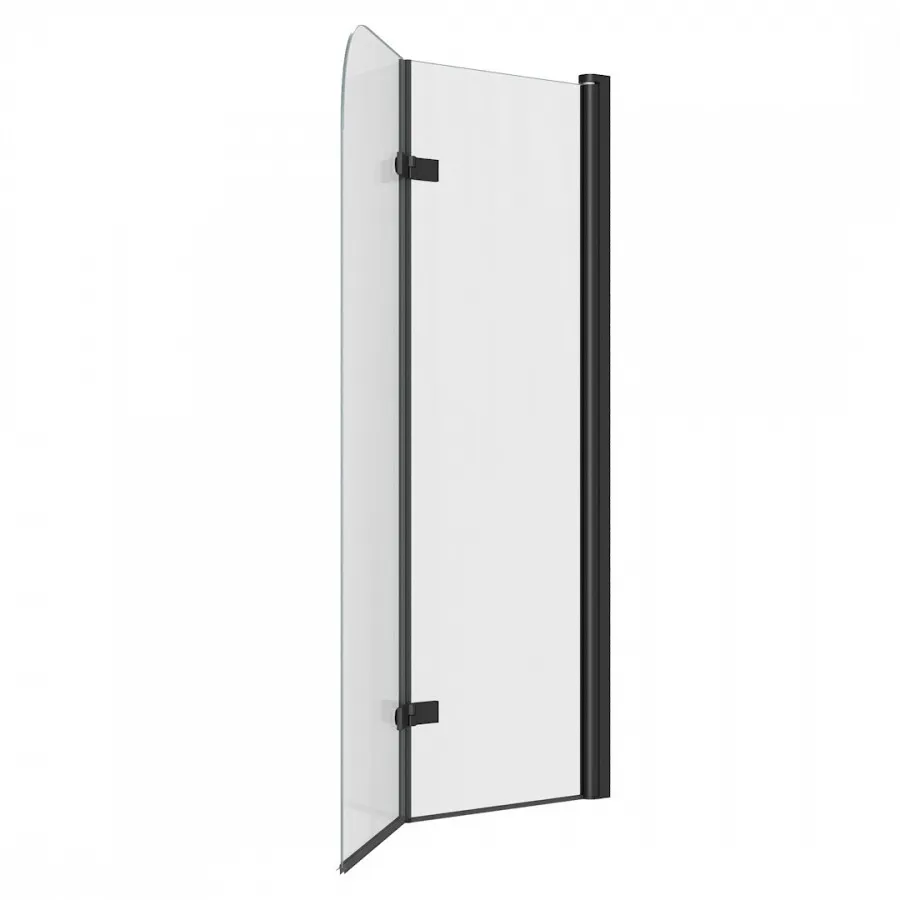 Шторка на ванну 100х140 см Maretti Valentina VA41R100140097-560, профиль черный