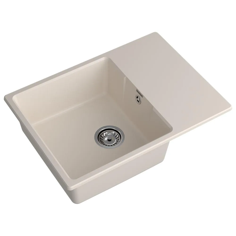 Кухонная мойка GranFest URBAN 668L, белый