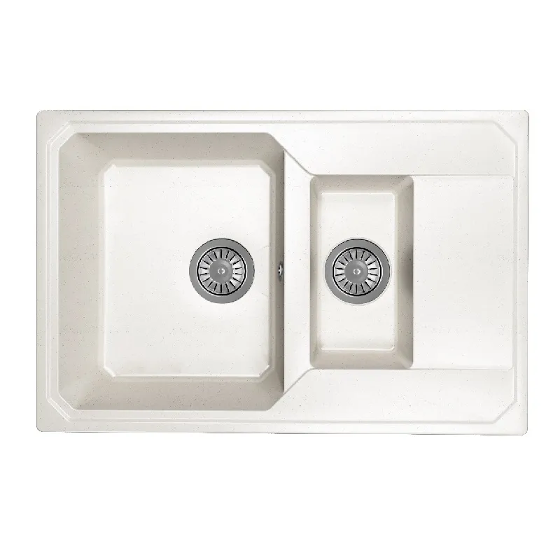 Кухонная мойка Dr. Gans КАРДИНАЛ 29.035.D0760.401, белый