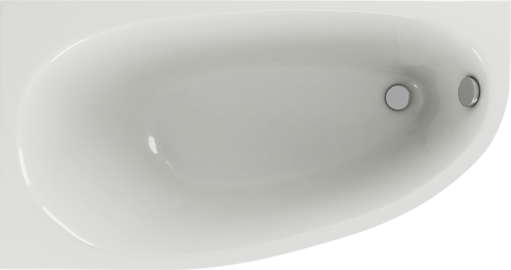 Ванна акриловая АКВАТЕК Дива левая 150x90 DIV150-0000001 (без гидромассажа)