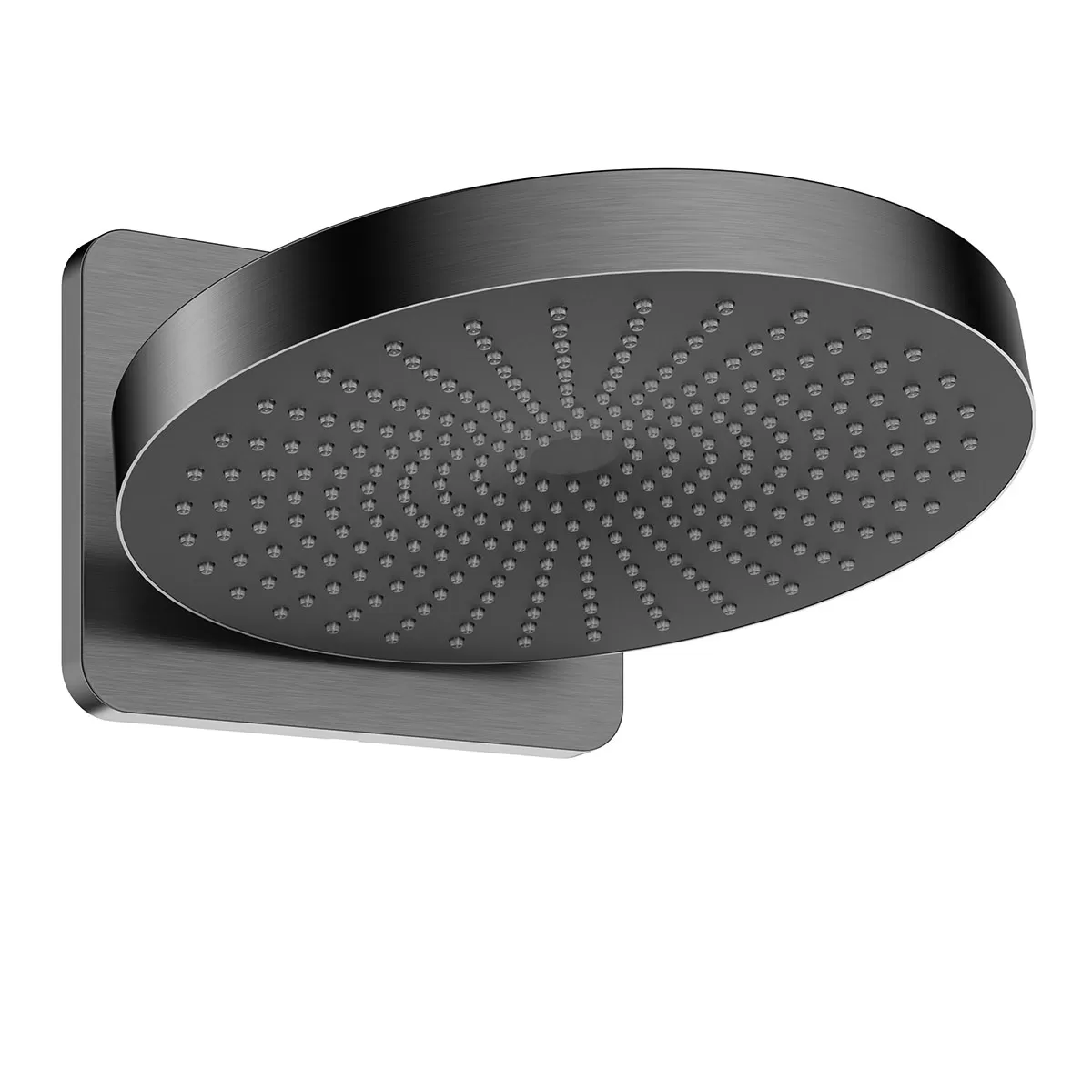 Душевой комплект Vincea Inspire VSFW-3I21MT1RGM встраиваемый, термостат, двухрежимный, вороненая сталь