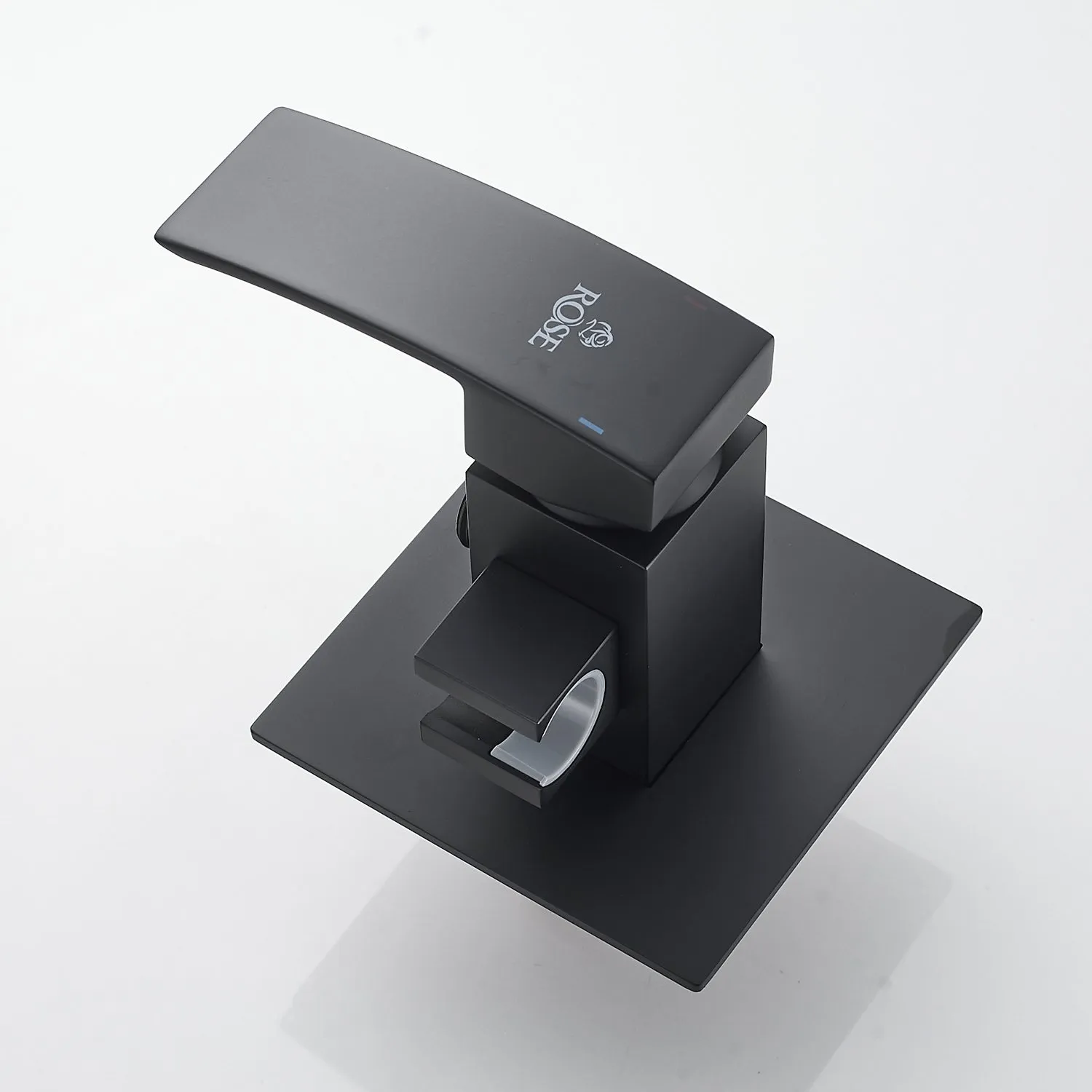 Гигиенический душ со смесителем Rose R1505H-2, черный