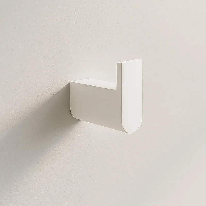 Крючок для ванной комнаты Knotlor RH102WY, белый