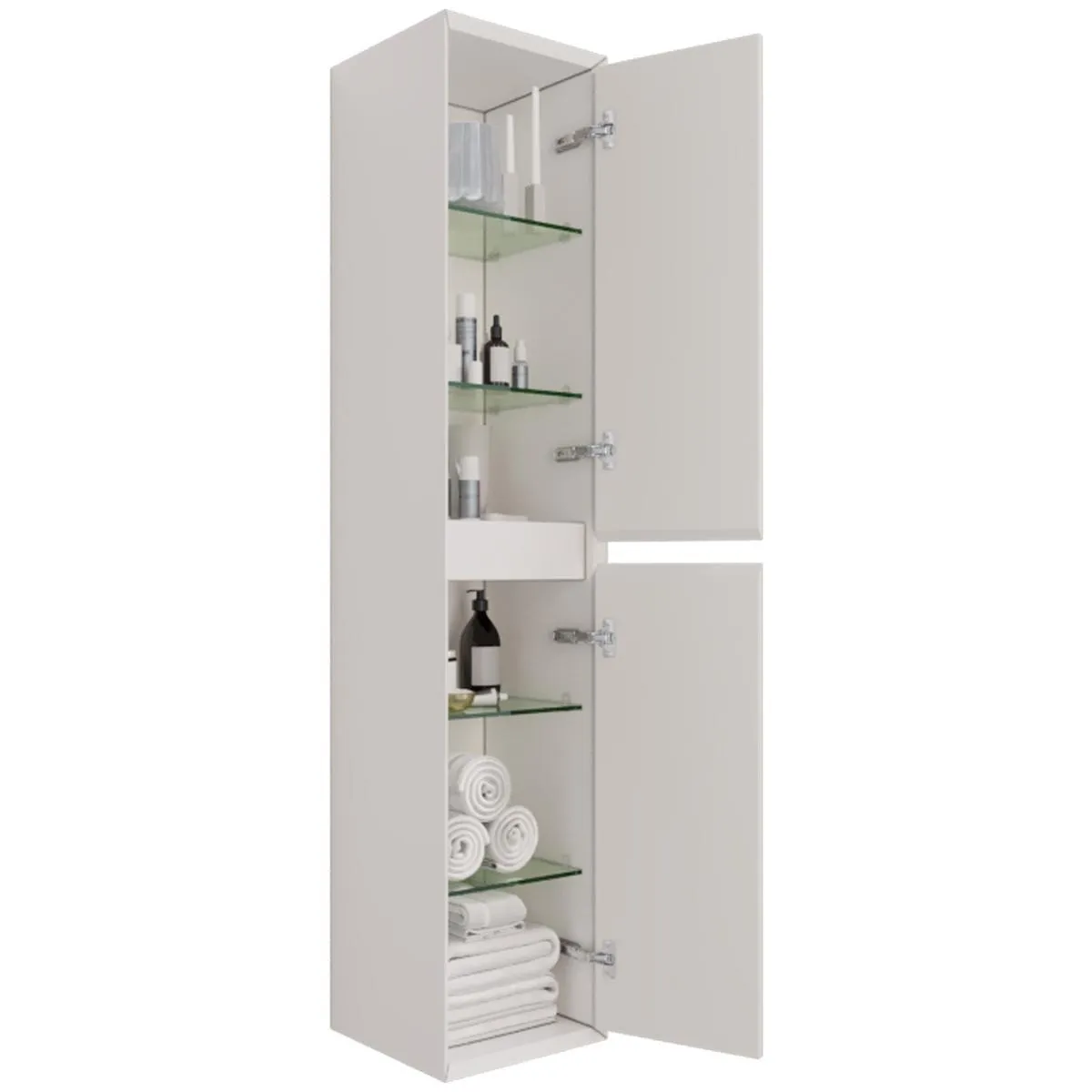 Пенал Dreja Insight 35 см, белый