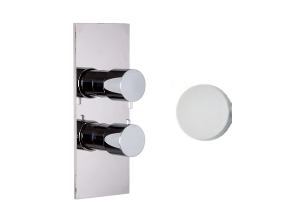 Смеситель для душа Fima Carlo Frattini Fimatherm, на 2/3 потребителя, белый матовый (F3939X7BS)