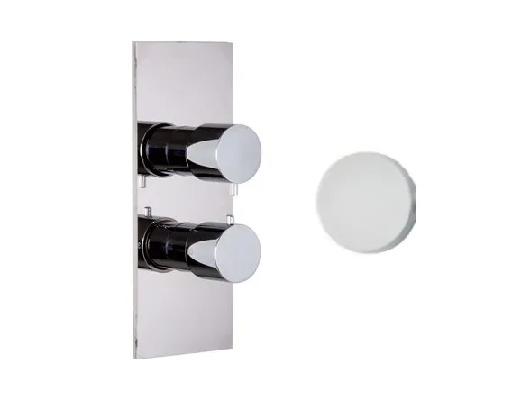 Смеситель для душа Fima Carlo Frattini Fimatherm, на 2/3 потребителя, белый матовый (F3939X7BS)