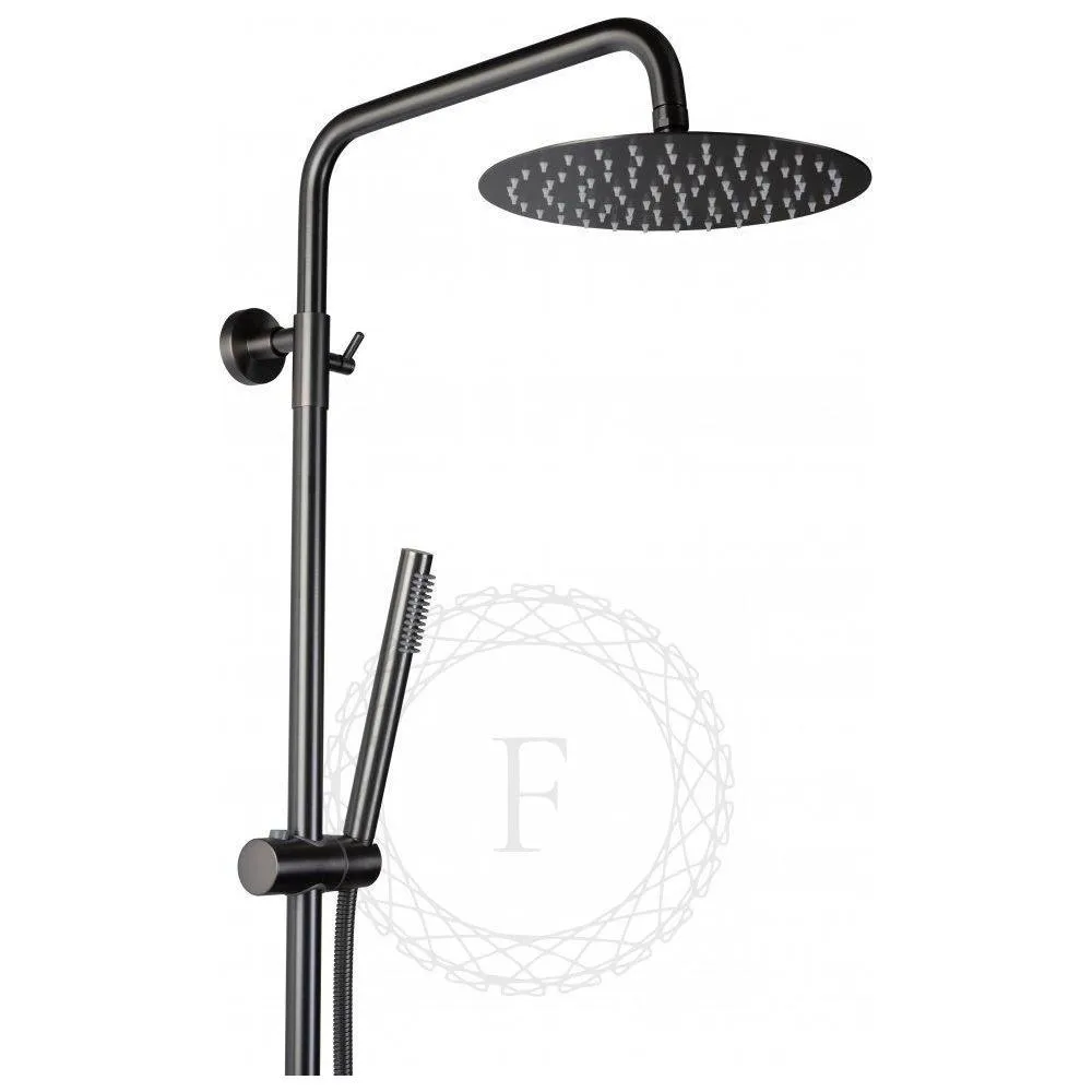 Душевая система с термостатом FILARETE FL2050BG, графит