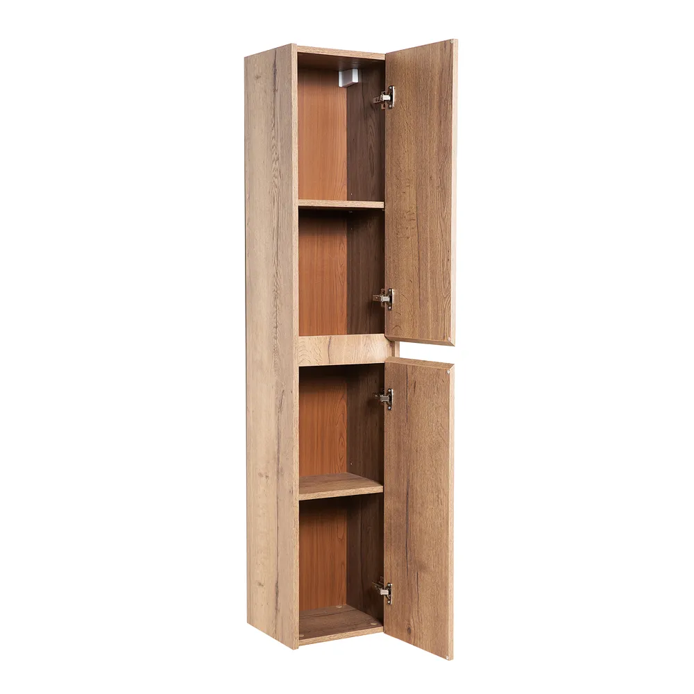 Шкаф подвесной BelBagno Kraft 330х1600х300 мм, Rovere Tabacco (KRAFT-1600-2A-SC-RT-R)