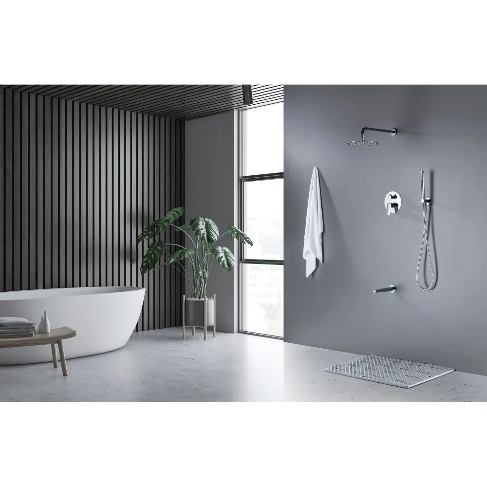 Душевой комплект Set 4 в 1 AQUATEK БЕТТА, хром AQ1173CR