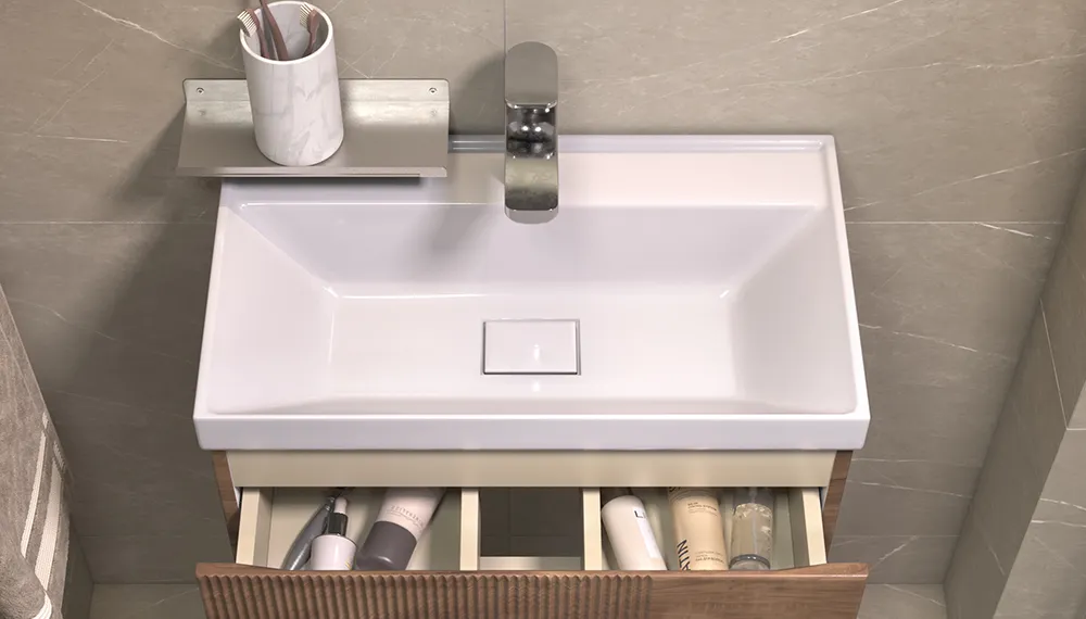 Раковина VIGO Classica Slim 60 (Madera) (4627173210874)