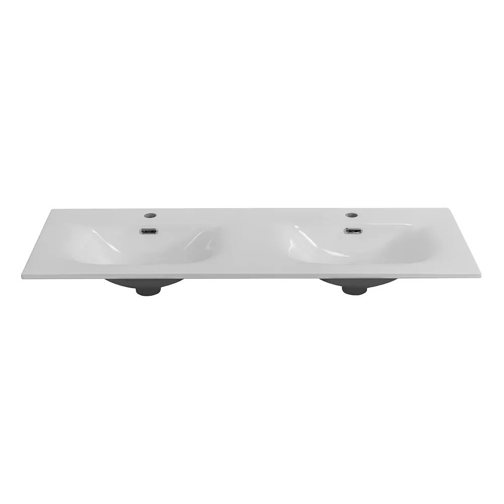 Керамическая раковина с двумя чашами Cezares Molveno 1210х460х170 (CZR-8099-120-2)