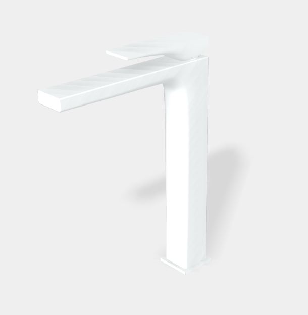 Смеситель для раковины Fima Carlo Frattini Zeta, белый матовый (F3961/HNBS)