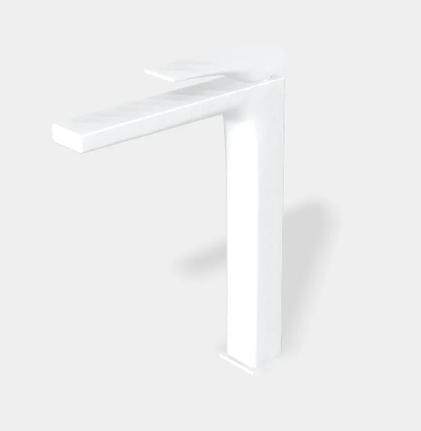 Смеситель для раковины Fima Carlo Frattini Zeta, белый матовый (F3961/HNBS)