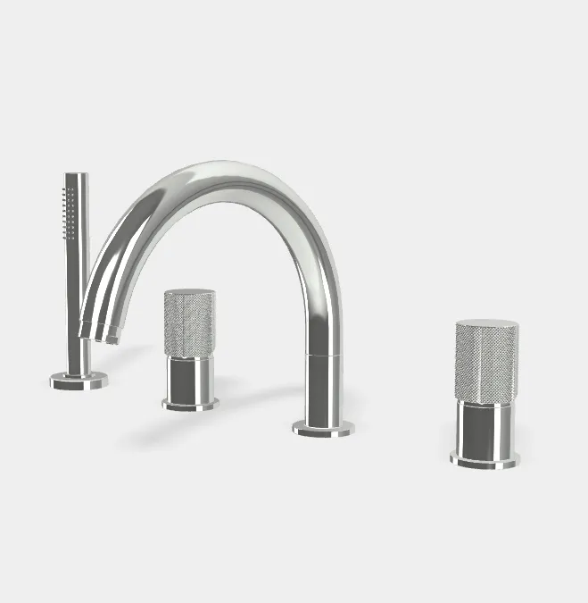 Смеситель для ванны и душа Fima Carlo Frattini Spillo Tech, G Collection, хром (F3044TNGCR)