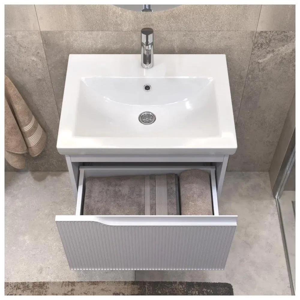 Тумба под раковину подвесная VIGO Neo 339, 60 см