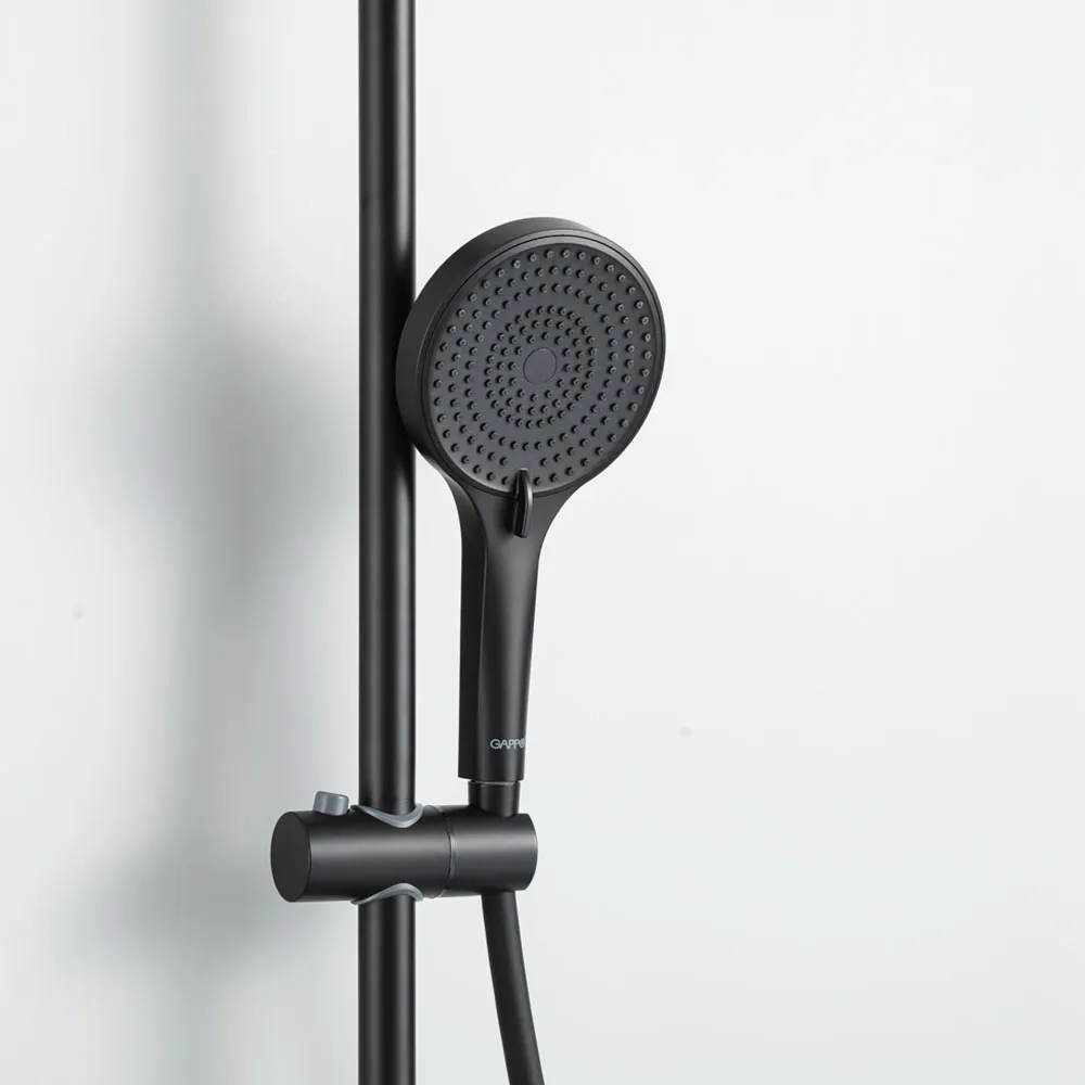 Душевая система GAPPO G2409-63, черный