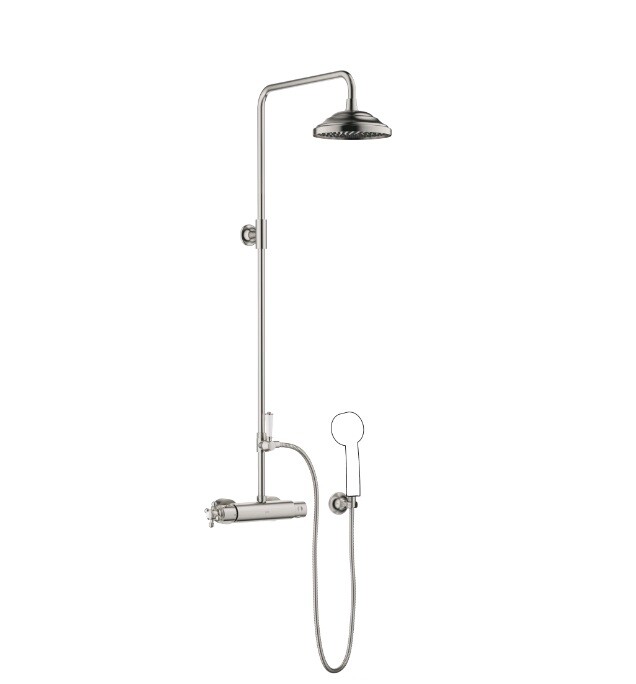 Душевая стойка Dornbracht Madison, платина матовая (34.459.360.06)