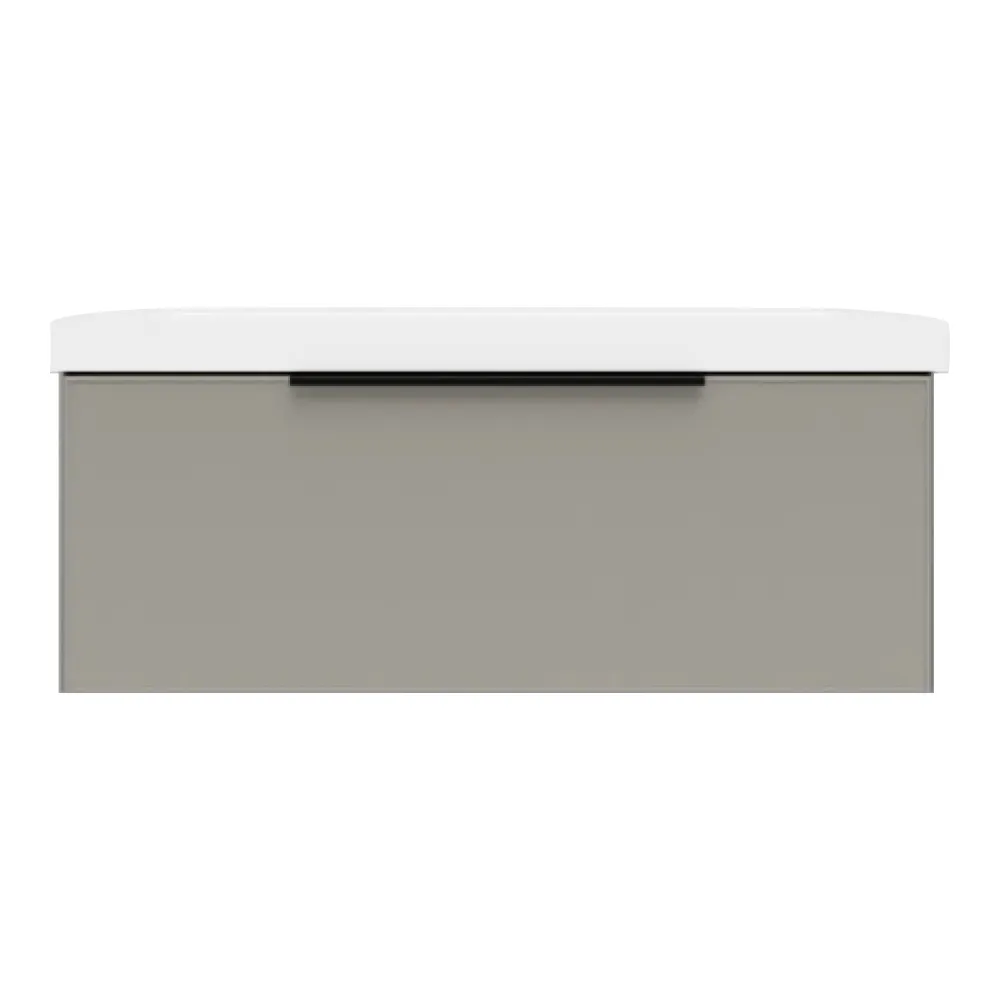 Тумба под раковину подвесная La Fenice SIMPLA FNC-01-SIM-C-100, бежевая