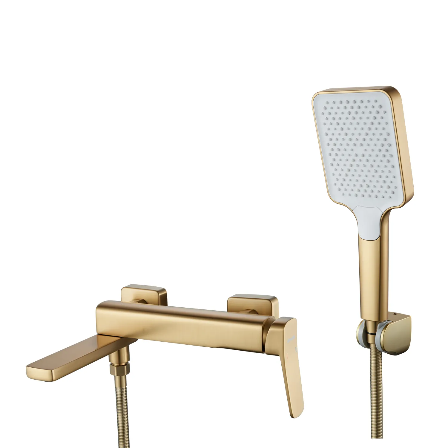 Смеситель для ванны Shevanik S9952G, золотой сатин