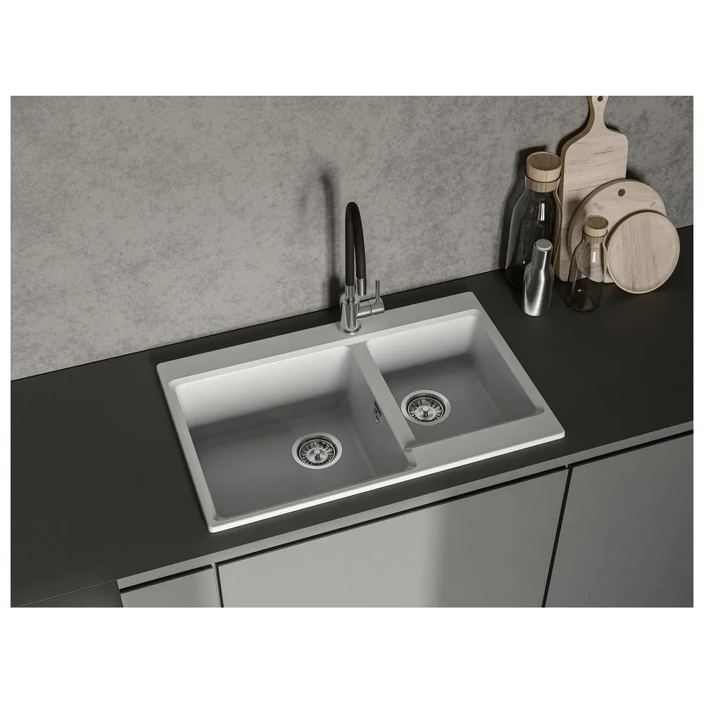 Кухонная мойка GranFest LEVEL 780K, серый